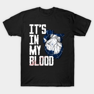 Antarctica it's in my Blood T-Shirt